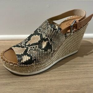 Barely worn Dolce Vita wedge sandals